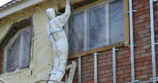 Утепление фасада ППУ в Полысаево - от 780 руб/кв м.